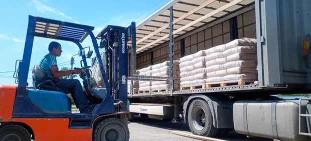 Cement bagged Surrey
